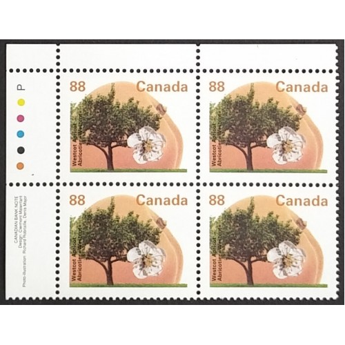 Canada 1373 Plate Block UL VF MNH