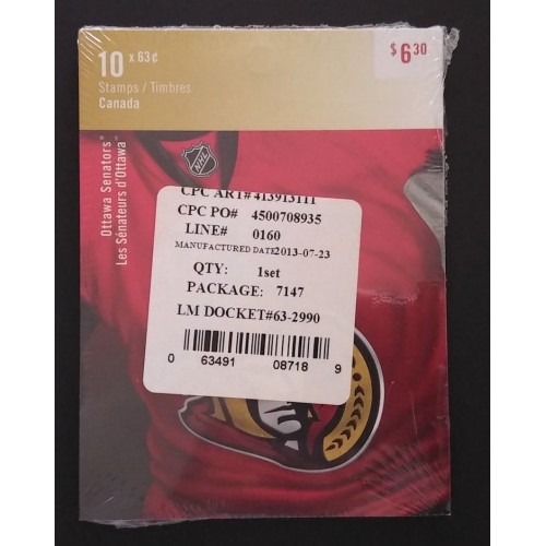 Canada BK548-54 Booklets Set (7) (Unopened)