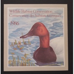 Canada FWH2 1986 Wildlife Habitat Conservation Booklet