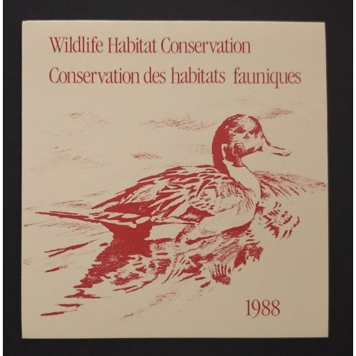 Canada FWH4 1988 Wildlife Habitat Conservation Booklet