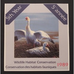 Canada FWH5 1989 Wildlife Habitat Conservation Booklet