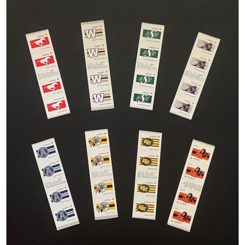 Canada 2559i-66i Gutter Strip Set VF MNH