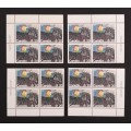 Canada 690 Plate Blocks Matched Set VF MNH
