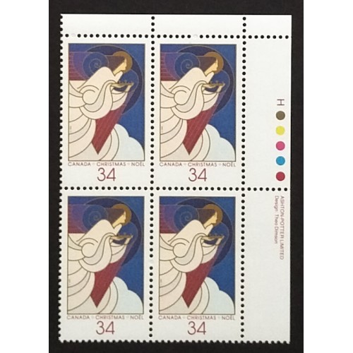 Canada 1113 Plate Block UR VF MNH