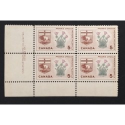 Canada 422 Plate Block LL No. 1 VF MNH