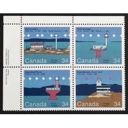 Canada 1066a Plate Block UL VF MNH