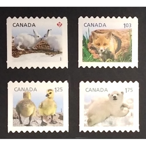 Canada 2426ii-9ii Die Cut Set VF MNH