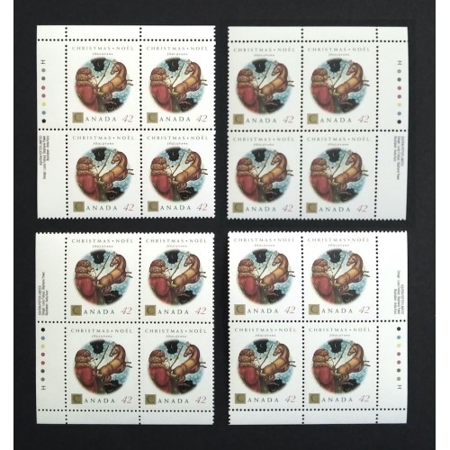 Canada 1452 Plate Blocks Matched Set VF MNH