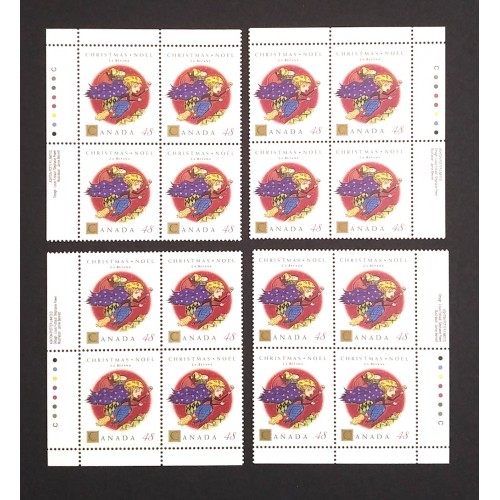 Canada 1453 Plate Blocks Matched Set VF MNH