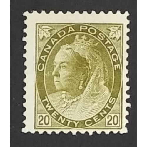 Canada 84 F Unused (No Gum)