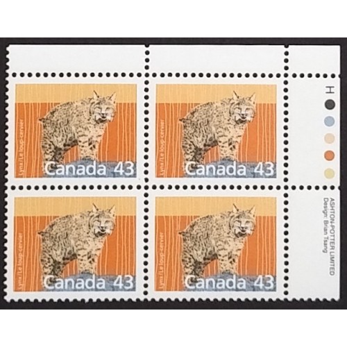 Canada 1170 Plate Block UR VF MNH