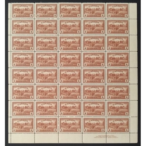 Canada 268 Part Sheet Plate No. 2