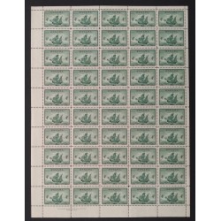 Canada 282 Sheet Plate No. 2 XF MNH
