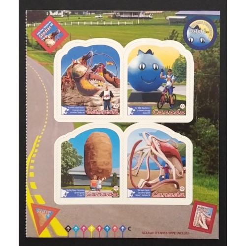 Canada 2485 Booklet Pane VF MNH