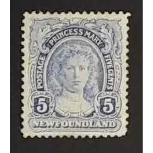 Newfoundland 108 VF MH (Part Gum)