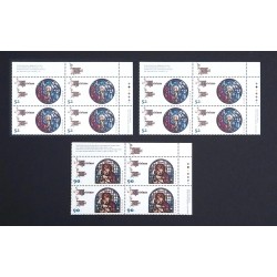 Canada 1669-71 Plate Blocks UR VF MNH