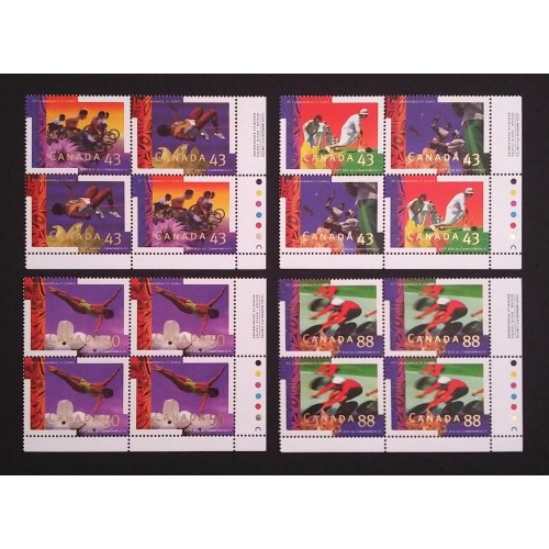 Canada 1517-22 Plate Blocks LR Complete Set VF MNH