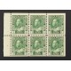 Canada 104a Booklet Pane VF VLH