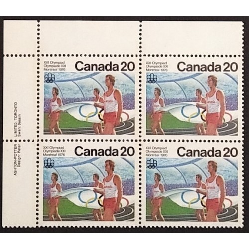 Canada 682 Plate Block UL VF MNH