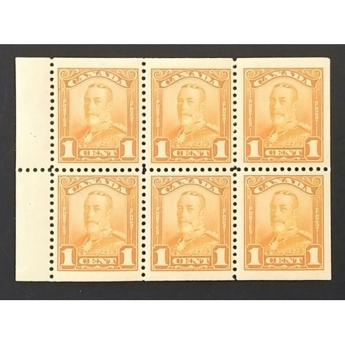 Canada 149a Booklet Pane VF MH