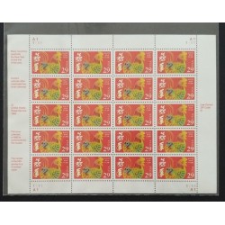 United States L28071 1992-2003 Lunar New Year Sheets