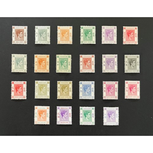 Hong Kong 154-9|155a-66a Definitives Mint Mixed