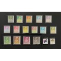Hong Kong 490-504|509-10 Definitives VF MNH