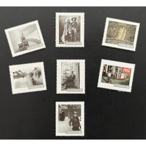 Canada 2756a-c|2757a-d Singles from Souvenir Sheet VF MNH