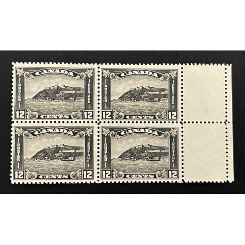 Canada 174 Margin Block F-VF MH
