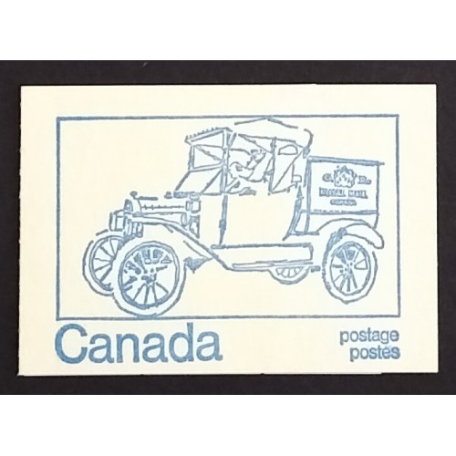 Canada BK71e (BK71g) Booklet Error XF Cover
