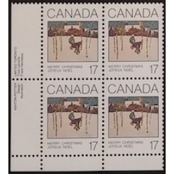 Canada 871 Plate Block LL VF MNH