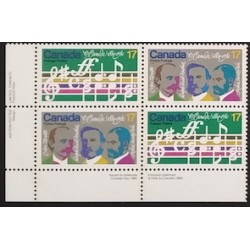 Canada 858a Plate Block LL VF MNH