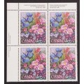 Canada 855 Plate Block UL VF MNH
