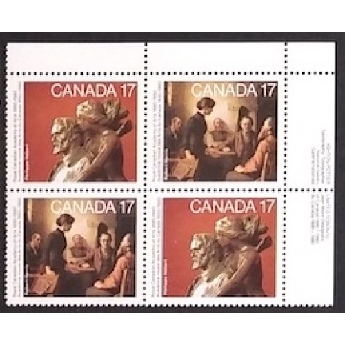 Canada 850a Plate Block UR VF MNH
