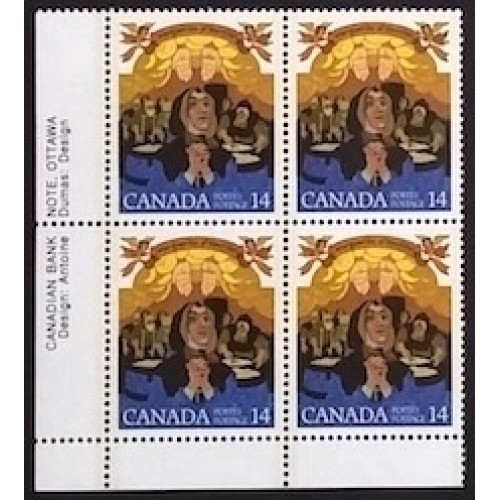 Canada 768 Plate Block LL VF MNH