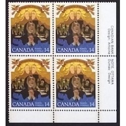 Canada 768 Plate Block LR VF MNH