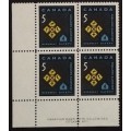 Canada 447 Plate Block LL No. 1 VF MNH