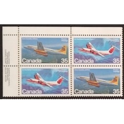 Canada 906a Plate Block UL VF MNH