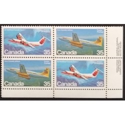 Canada 906a Plate Block LR VF MNH