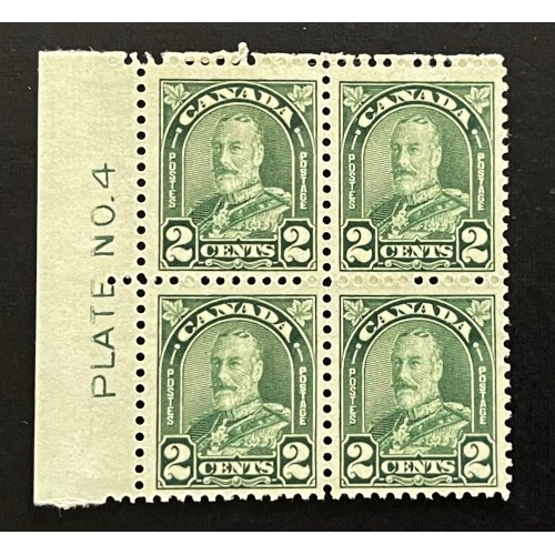 Canada 164 Plate Block UL No. 4 F-VF MNH
