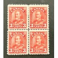 Canada 167 Block F-VF MH