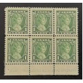 Canada 211 Plate Block LR No. 2 VF MNH