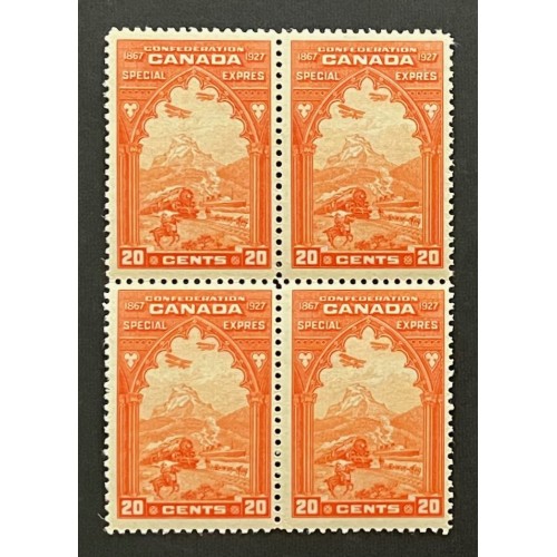 Canada E3 Block F-VF MH