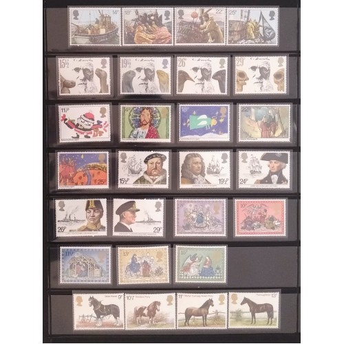 Great Britain L29274 151 Different Mint Singles and Sets VF MNH