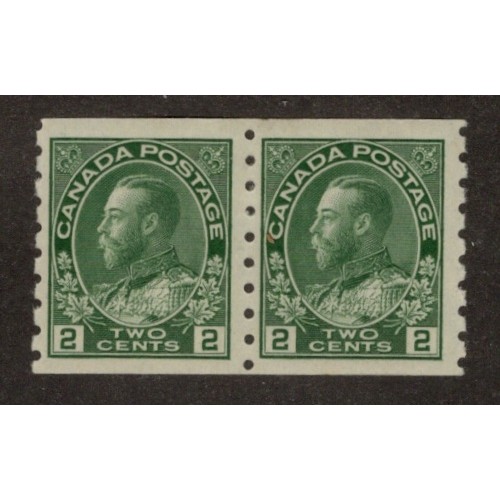 Canada 128ii Pair VF MH