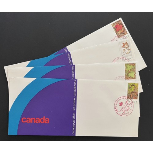 Canada 535-8 Set, Covers and Stationery