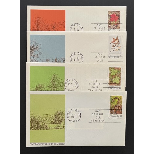 Canada 535-8 Set, Covers and Stationery