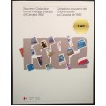 Canada SA25 1982 Annual Collection (Unopened)