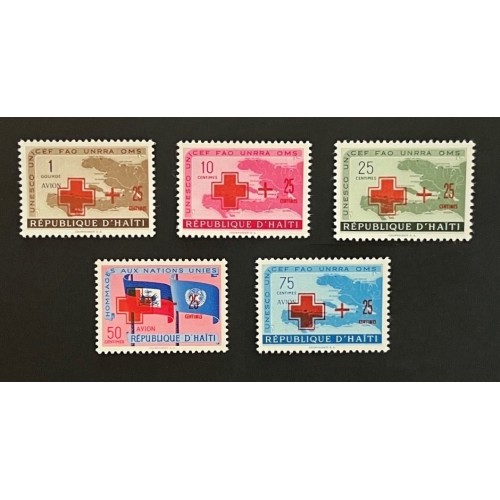 Haiti B4-5|CB10-12 Set MNH