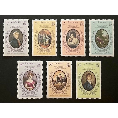 Dominica 527-33 Set MH